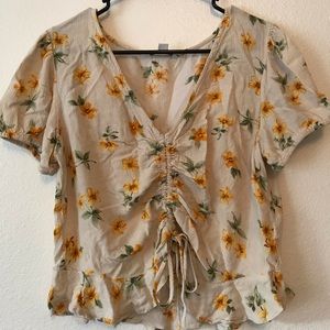 Women’s Sunflower High Rise Top